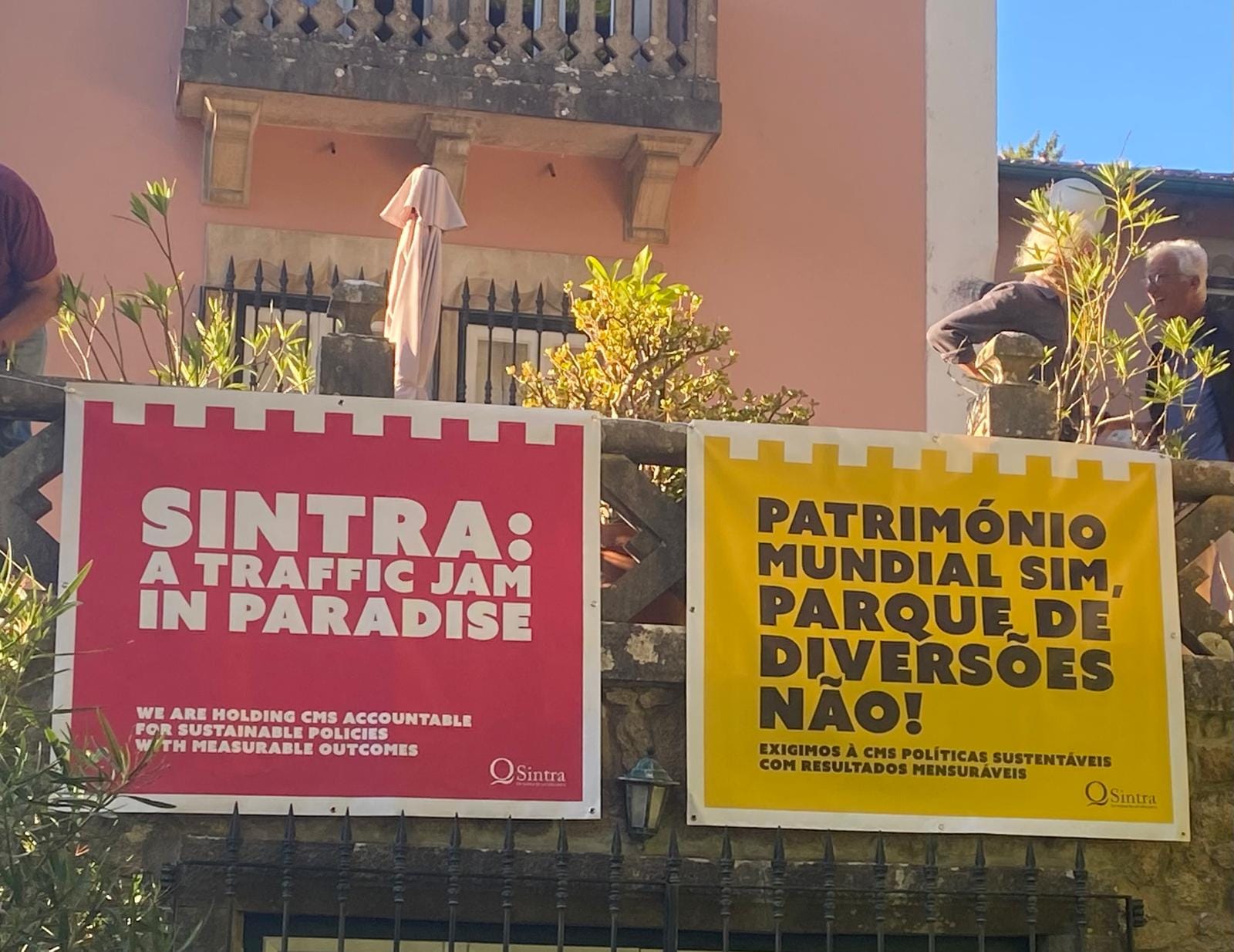 Barcelona portuguesa? Habitantes de Sintra protestam contra turismo excessivo