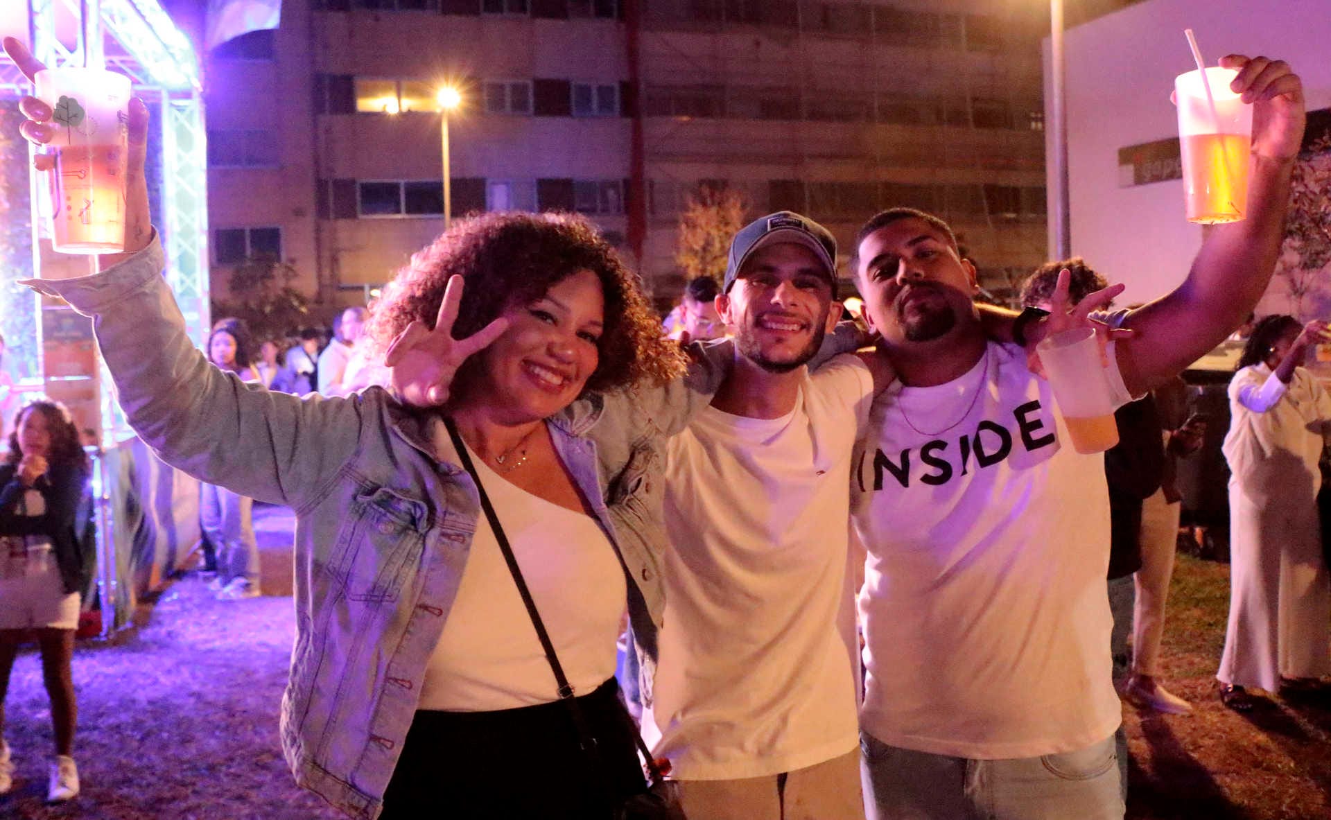 Noite Branca em Portugal teve palco e sons brasileiros