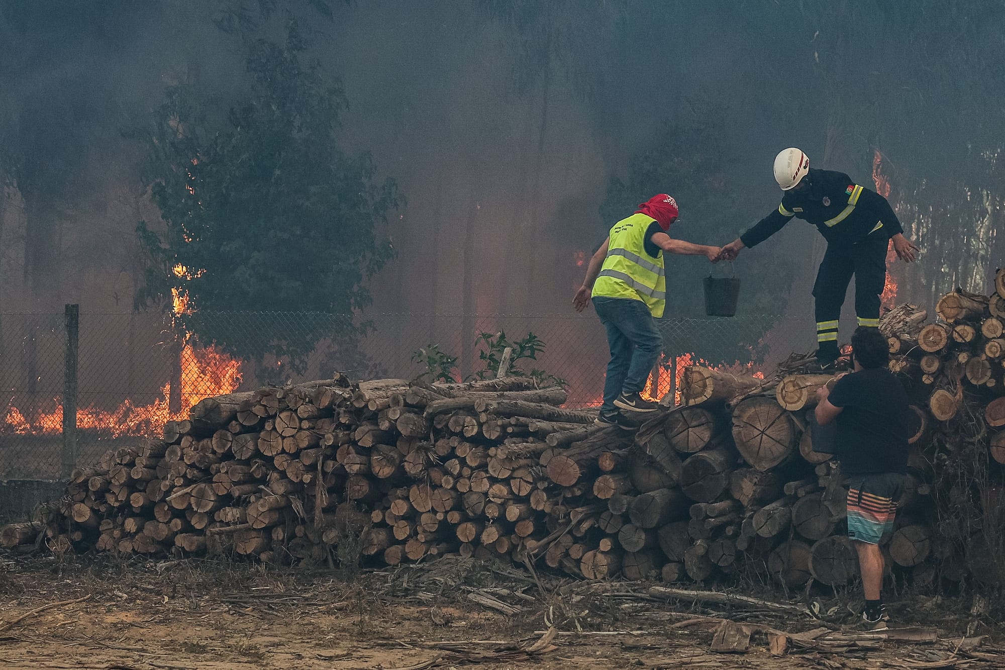 Brasileiro morre durante incêndio em Aveiro