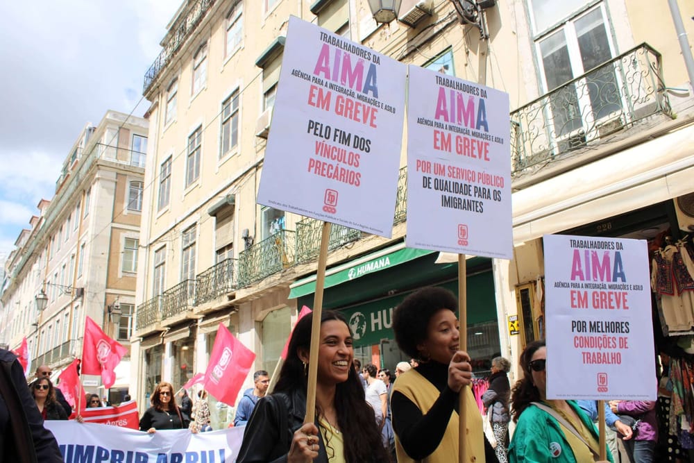 Greve na AIMA começa nesta semana. Como vai afetar o serviço? imagem do post