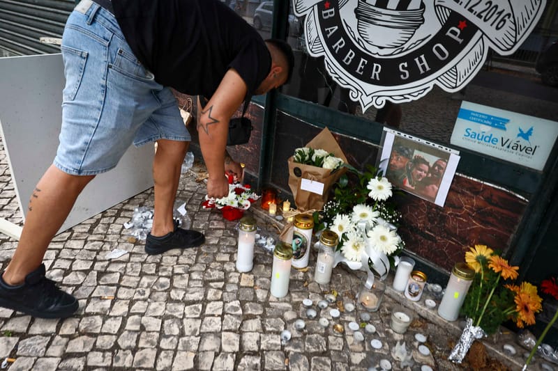 Amigos prestam homenagem à brasileira assassinada com tiros em Lisboa imagem do post